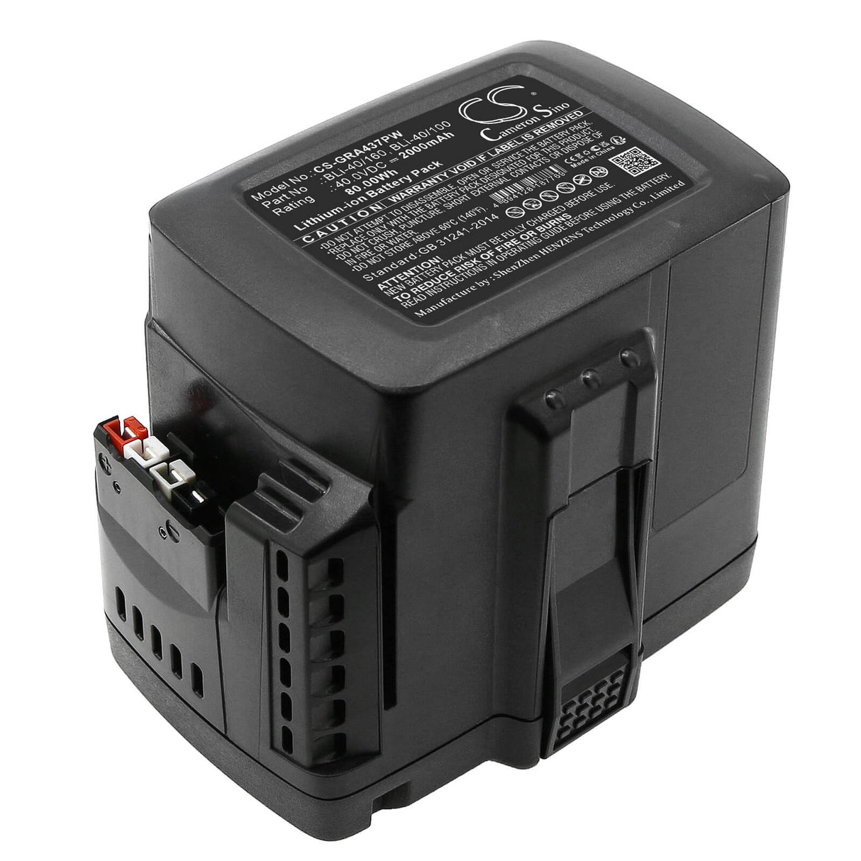 40.0V, Li-ion, 2000mAh, Lawn Mowers battery fits Gardena, 28311, 115ihd45, 115il, 80.00Wh Lawn Mowers Cameron Sino Technology Limited