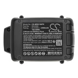 40.0V, Li-ion, 2500mAh, Power Tools battery fits Worx, Wa3580, Wa3747, Wa3877, 100Wh Power Tools Cameron Sino Technology Limited (Dangerous Goods)