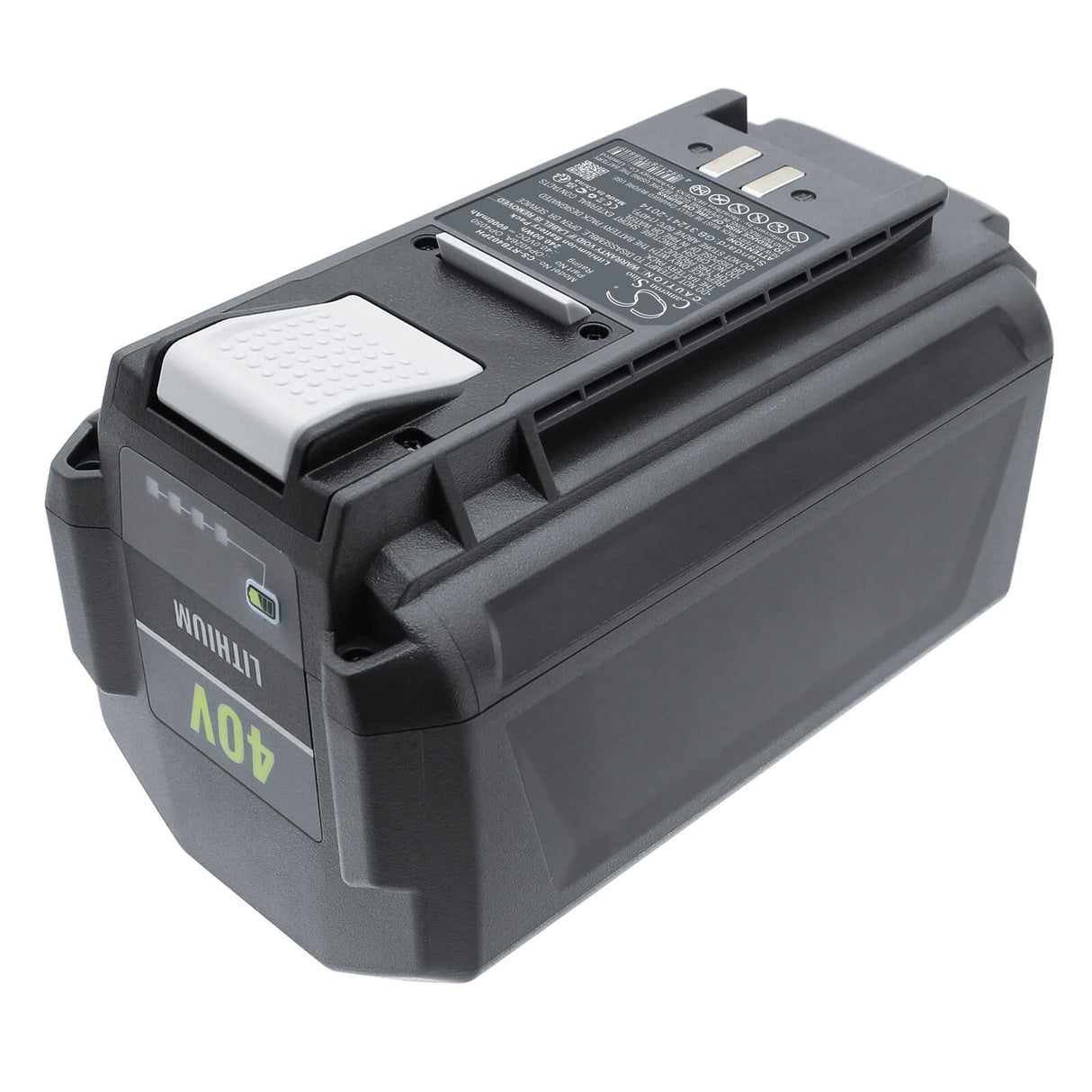 40.0V, Li-ion, 6000mAh, Power Tools battery fits Ryobi, Bpl3626, 40v 14 In Brushless Chain Saw, 40v 20 In Brushless, 240Wh Power Tools Cameron Sino Technology Limited (Dangerous Goods)