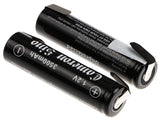 17670, 4/3a Battery, Nimh, 2pcs Pack With Solder Tabs 1.2v, 3500mah - 4.20wh 17670 Cameron Sino Technology Limited (Suspended)