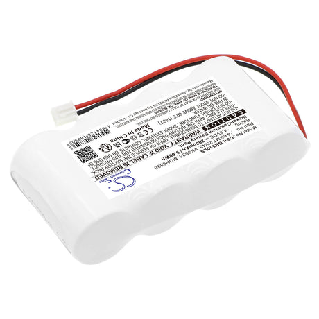 4.8V, Ni-CD, 2000mAh, Emergency Lighting battery fits Saft, Legrand, 4 Krmt 23/43, 61091, Ngn0725, 9.60Wh Emergency Lighting Cameron Sino Technology Limited