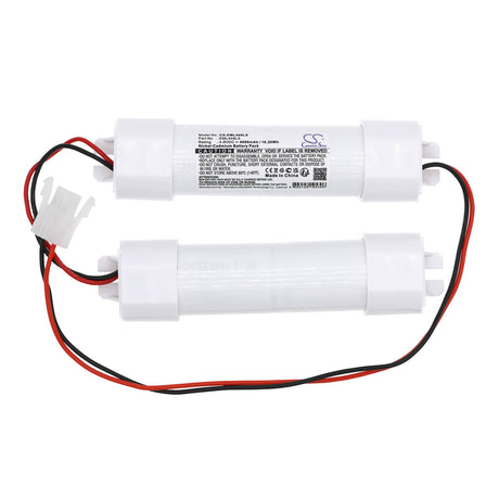 4.8V, Ni-CD, 4000mAh, Emergency Lighting battery fits Cameron Sino Technologies, CS-EML449LS, 19.20Wh Emergency Lighting Cameron Sino Technology Limited