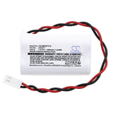 4.8V, Ni-CD, 800mAh, Batterie d'éclairage de secours compatible avec Dual-lite, 24d677, As80, As80i, 3.84Wh Éclairage de secours Cameron Sino Technology Limited