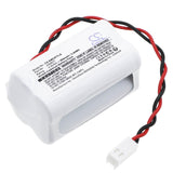 4.8V, Ni-CD, 800mAh, Batterie d'éclairage de secours compatible avec Dual-lite, 24d677, As80, As80i, 3.84Wh Éclairage de secours Cameron Sino Technology Limited