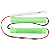 4.8V, Ni-MH, 1300mAh, Emergency Lighting battery fits Cameron Sino Technologies, CS-EML043LS, 6.24Wh Emergency Lighting Cameron Sino Technology Limited