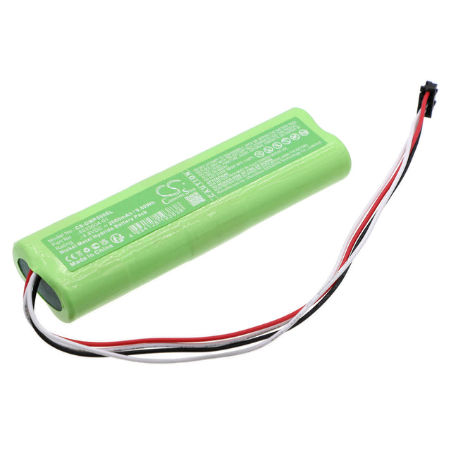 4.8V, Ni-MH, 2000mAh, Equipment battery fits Drager, 6033604-01, EM200, Msi P5, 9.6Wh Equipment, Survey, Test Cameron Sino Technology Limited