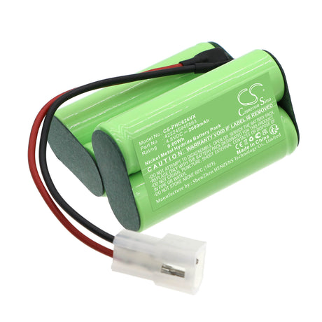 4.8V, Ni-MH, 2000mAh, Vacuum battery fits Philips, Fc6126/01, 9.60Wh Vacuum Cameron Sino Technology Limited