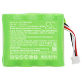 4.8V, Ni-MH, 2000mAh, Equipment battery fits Testo, 0515 0097, 350 Control, 454 Control, 9.6Wh Equipment, Survey, Test Cameron Sino Technology Limited