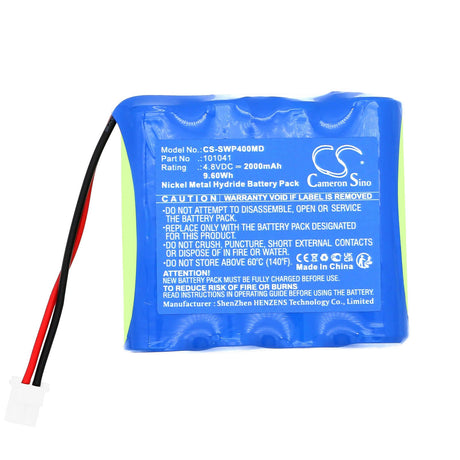 4.8V, Ni-MH, 2000mAh, Medical battery fits Schwa, 101041, Eco+ Emp4, 9.60Wh Medical Cameron Sino Technology Limited (Medical)