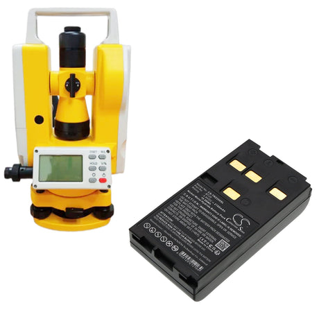 4.8V, Ni-MH, 2100mAh, Equipment, Survey, Test battery fits Hi-target, Dt02, Dt02 Total Station, 10.08Wh Equipment, Survey, Test Cameron Sino Technology Limited