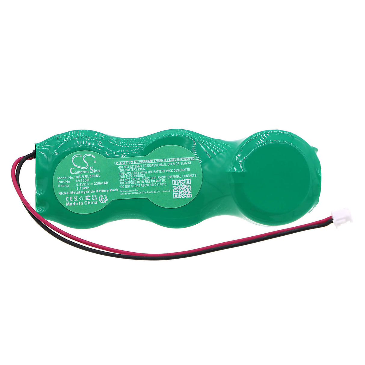 4.8V, Ni-MH, 230mAh, Siren Alarm battery fits Volvo, 4v250h, 31252084, 8696043, 1.1Wh Siren Alarm Cameron Sino Technology Limited