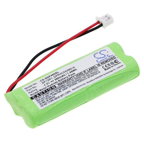 4.8V, Ni-MH, 300mAh, Dog Collar battery fits Dogtra, Bp12rt, 1500ncp, 175ncp Transmitter, 1.44Wh Dog Collar Cameron Sino Technology Limited