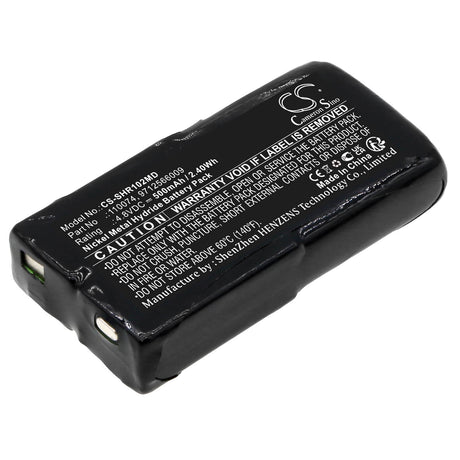 4.8V, Ni-MH, 500mAh, Medical battery fits Schiller, 110074, Blutdruckmessgerat Br102, Br-102, 2.40Wh Medical Cameron Sino Technology Limited (Medical)