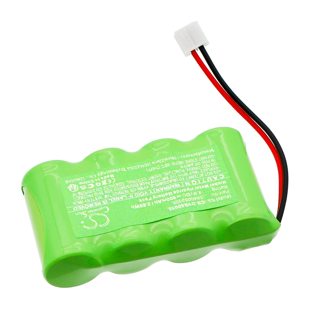 4.8V, Ni-MH, 600mAh, Remote Control battery fits Denon, Rc-8000, 2.88Wh Remote Control Cameron Sino Technology Limited