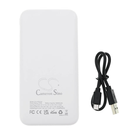 5.0v, Li-polymer, 10000mah, White Power Bank 10000mah, 50.00wh Power Bank Cameron Sino Technology Limited (Power Tools)