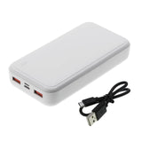 5.0v, Li-polymer, 20000mah, White Power Bank 20000mah, 100.00wh Power Bank Cameron Sino Technology Limited (Power Tools)