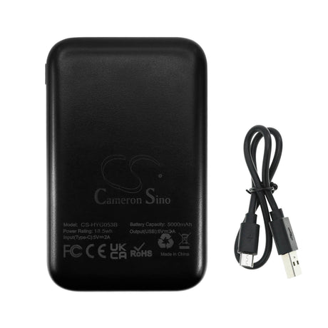 5.0v, Li-polymer, 5000mah, Black Power Bank 5000mah, 25.00wh Power Bank Cameron Sino Technology Limited (Power Tools)