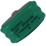 55945-303-059 Varta 3/V450HR Battery replacement with 3 pins Lithium Cell Varta