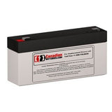 6 Volt 3.5 Amp Hour Sealed Lead Acid Battery Sealed Lead Acid BB Generic