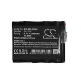 6.0V, Alkaline, 2300mAh, Door Lock battery fits Doorlock, Dl-2en, 13.8Wh Door Lock Cameron Sino Technology Limited