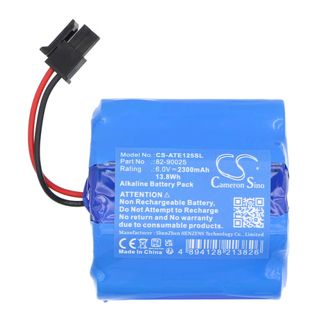 6.0V, Alkaline, 2300mAh, Equipment, Survey, Test battery fits Ats Electro-lube, 125cc Ultimate Luber, 60cc Ultimate Luber, 13.8Wh Equipment, Survey, Test Cameron Sino Technology Limited