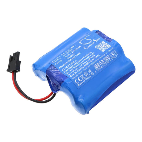 6.0V, Alkaline, 2300mAh, Equipment, Survey, Test battery fits Ats Electro-lube, 125cc Ultimate Luber, 60cc Ultimate Luber, 13.8Wh Equipment, Survey, Test Cameron Sino Technology Limited