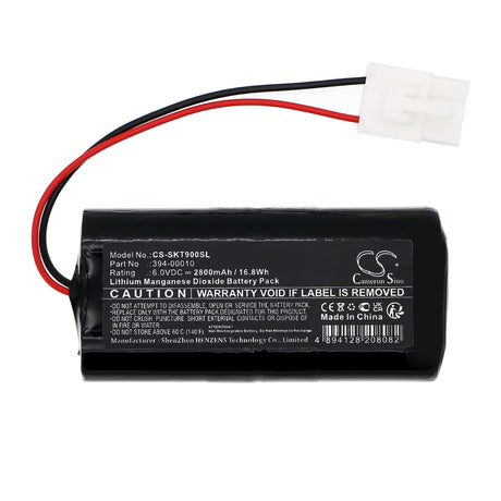 6.0V, Li-MnO2, 2800mAh, Equipment, Survey, Test battery fits Skybitz, Smarttank St90, Tanklink, 16.8Wh Equipment, Survey, Test Cameron Sino Technology Limited