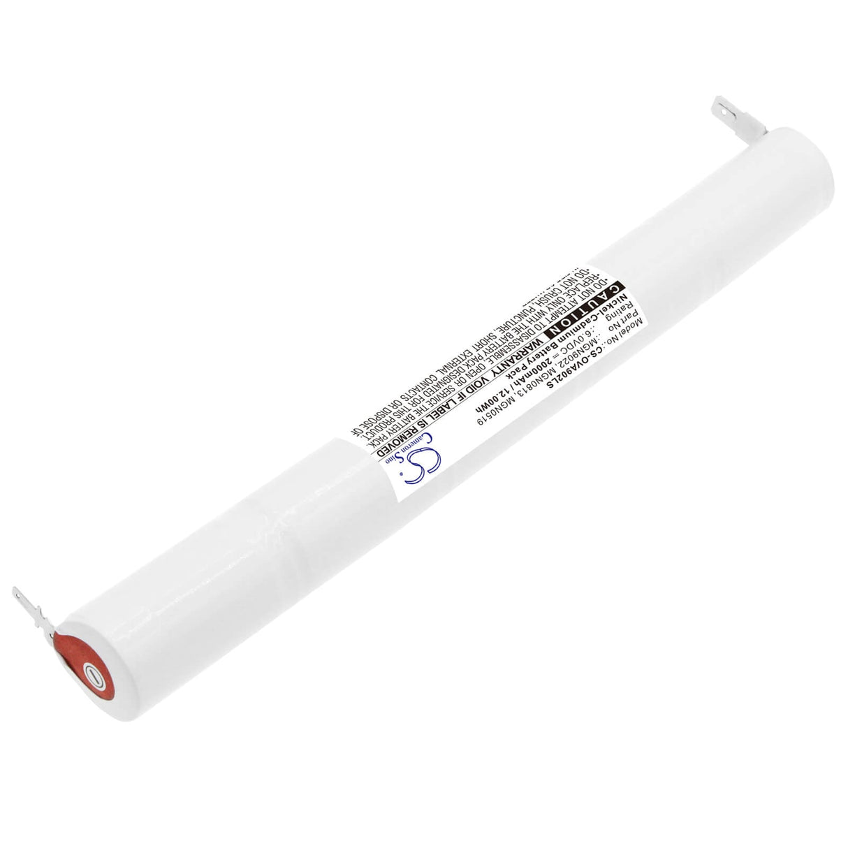 6.0V, Ni-CD, 2000mAh, batterie d'éclairage de secours compatible avec Ura, 10676 Tim 60 Id, 10676tim60id, 12.00Wh Éclairage de secours Cameron Sino Technology Limited