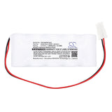 6.0V, Ni-CD, 2000mAh, Emergency Lighting battery fits Kaufel, Bgn1800-5dwp-a800ec, 850.0014, 12.0Wh Emergency Lighting Cameron Sino Technology Limited