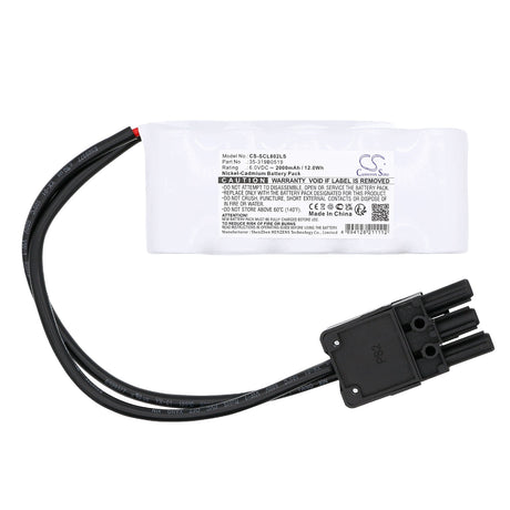 6.0V, Ni-CD, 2000mAh, Emergency Lighting battery fits Schuch, 8020, 8021, 12.0Wh Emergency Lighting Cameron Sino Technology Limited