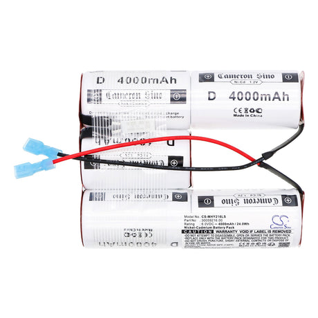 6.0V, Ni-CD, 4000mAh, Emergency Lighting battery fits Tiga, Mica, 30059216, Halogen Y216f, My0837f, 24.0Wh Emergency Lighting Cameron Sino Technology Limited