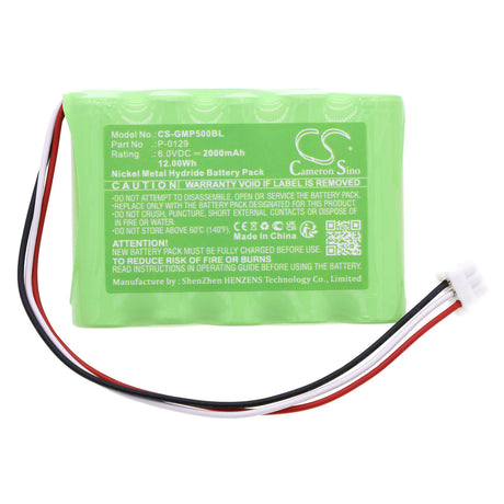 6.0v, Ni-mh, 2000mah, Cash Register Battery Fits Galeb, Mp-500, Mp-5000, 12.00wh Cash Register Cameron Sino Technology Limited