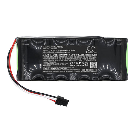 6.0V, Ni-MH, 5000mAh, Home Security Camera Battery fits Ring, Sidewalk Bridge Pro, 30.00Wh Home Security Camera Cameron Sino Technology Limited