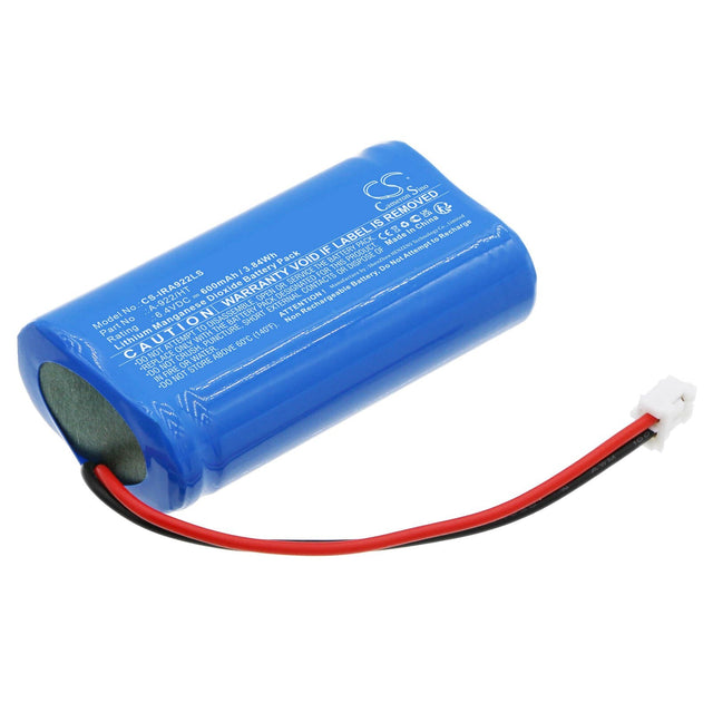 6.4V, LiFePO4, 600mAh, batterie d'éclairage d'urgence convient à Iron Lux, A-922/ht, At 26m, E73 417 12, 3.84Wh Éclairage d'urgence Cameron Sino Technology Limited