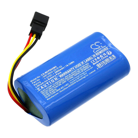 7.2V, Li-ion, 2600mAh, Medical battery fits Medcaptain, Inr18650-2s1p-02, Mp-60a, Sys-6010a, 18.72Wh Medical Cameron Sino Technology Limited (Medical)