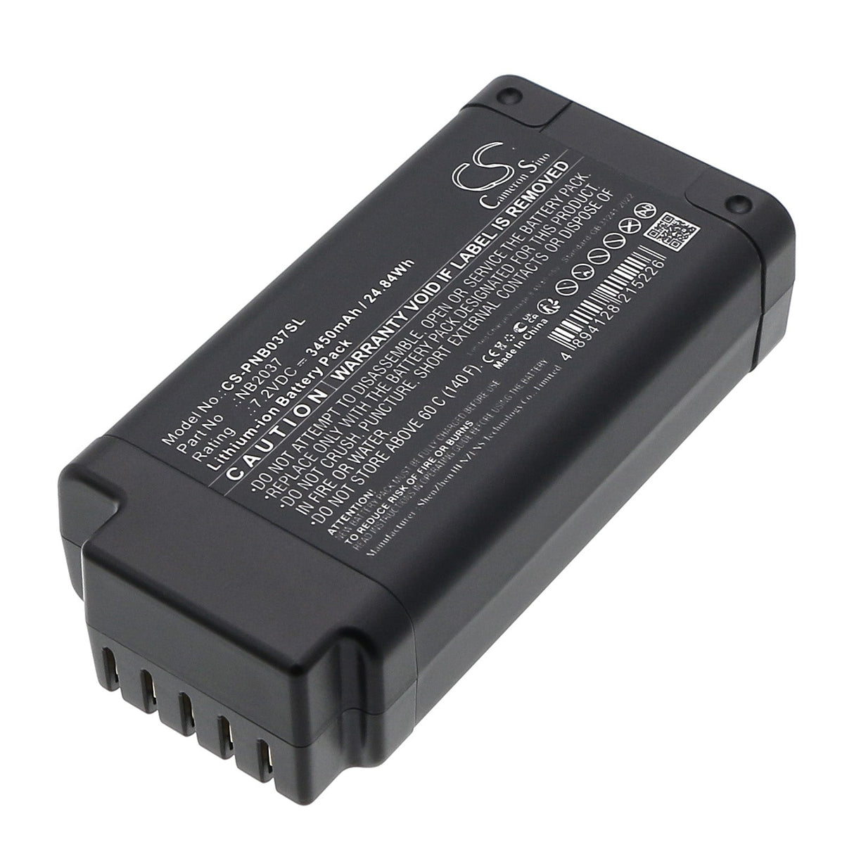 7.2V, Li-ion, 3450mAh, Equipment, Survey, Test battery fits Olympus, 003-003988-01, Epoch 6ls, Epoch 6lt, 24.84Wh Equipment, Survey, Test Cameron Sino Technology Limited