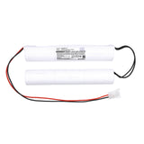 7.2V, Ni-CD, 4000mAh, Emergency Lighting battery fits Cameron Sino Technologies, CS-EMC621LS, 28.8Wh Emergency Lighting Cameron Sino Technology Limited