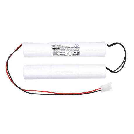 7.2V, Ni-CD, 4000mAh, Emergency Lighting battery fits Cameron Sino Technologies, CS-EMC621LS, 28.8Wh Emergency Lighting Cameron Sino Technology Limited