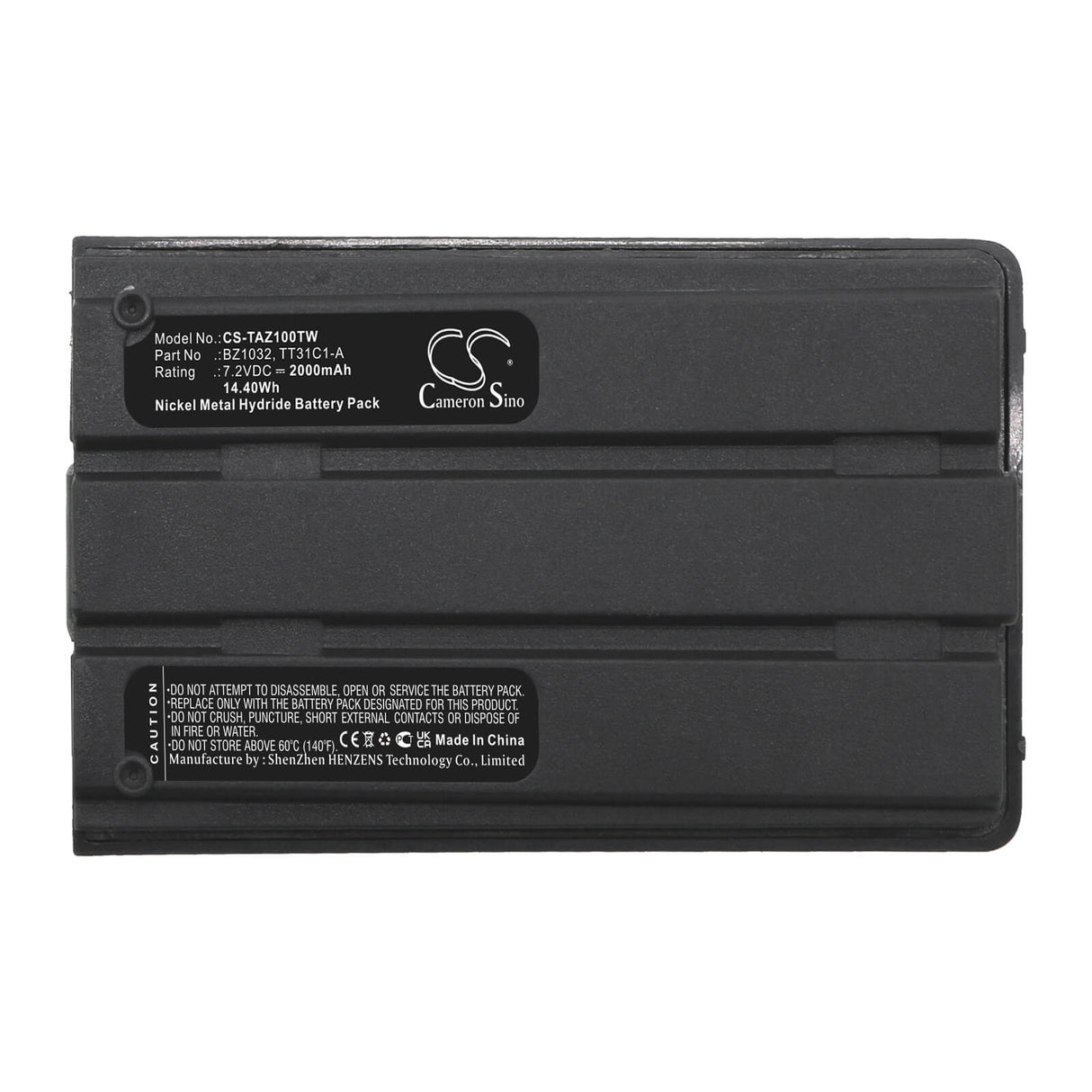 7.2V, Ni-MH, 2000mAh, Two-Way Radio battery fits Ma-com-ericsson, Harris, Tait, Bz1032, Bz1032, 14.4Wh Two-Way Radio Cameron Sino Technology Limited
