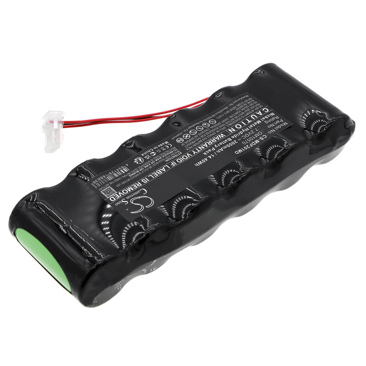 7.2V, Ni-MH, 2000mAh, Medical battery fits Medex, 5410, 2001 Syringe Pump, 2010 Syringe Pump, 14.40Wh Medical Cameron Sino Technology Limited (Medical)