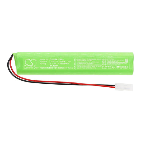 7.2V, Ni-MH, 2000mAh, Emergency Lighting battery fits Powersonic, 726bh-lop1, A6090-2, 14.40Wh Emergency Lighting Cameron Sino Technology Limited