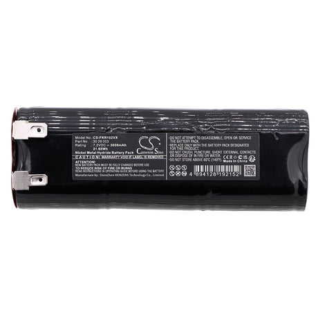 7.2V, Ni-MH, 3000mAh, Vacuum battery fits Fakir, Ic 1022, Ic1022, 21.60Wh Vacuum Cameron Sino Technology Limited