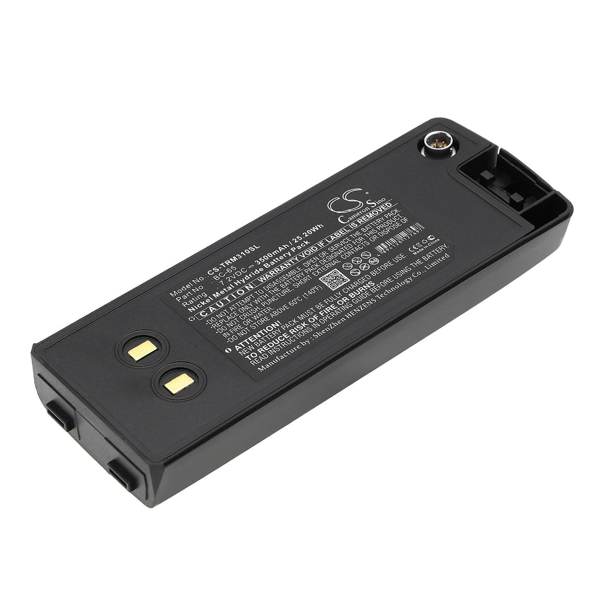 7.2V, Ni-MH, 3500mAh, Equipment battery fits Nikon, Trimble, Bc-65, DTM-302, Dtm-330, 25.2Wh Equipment, Survey, Test Cameron Sino Technology Limited