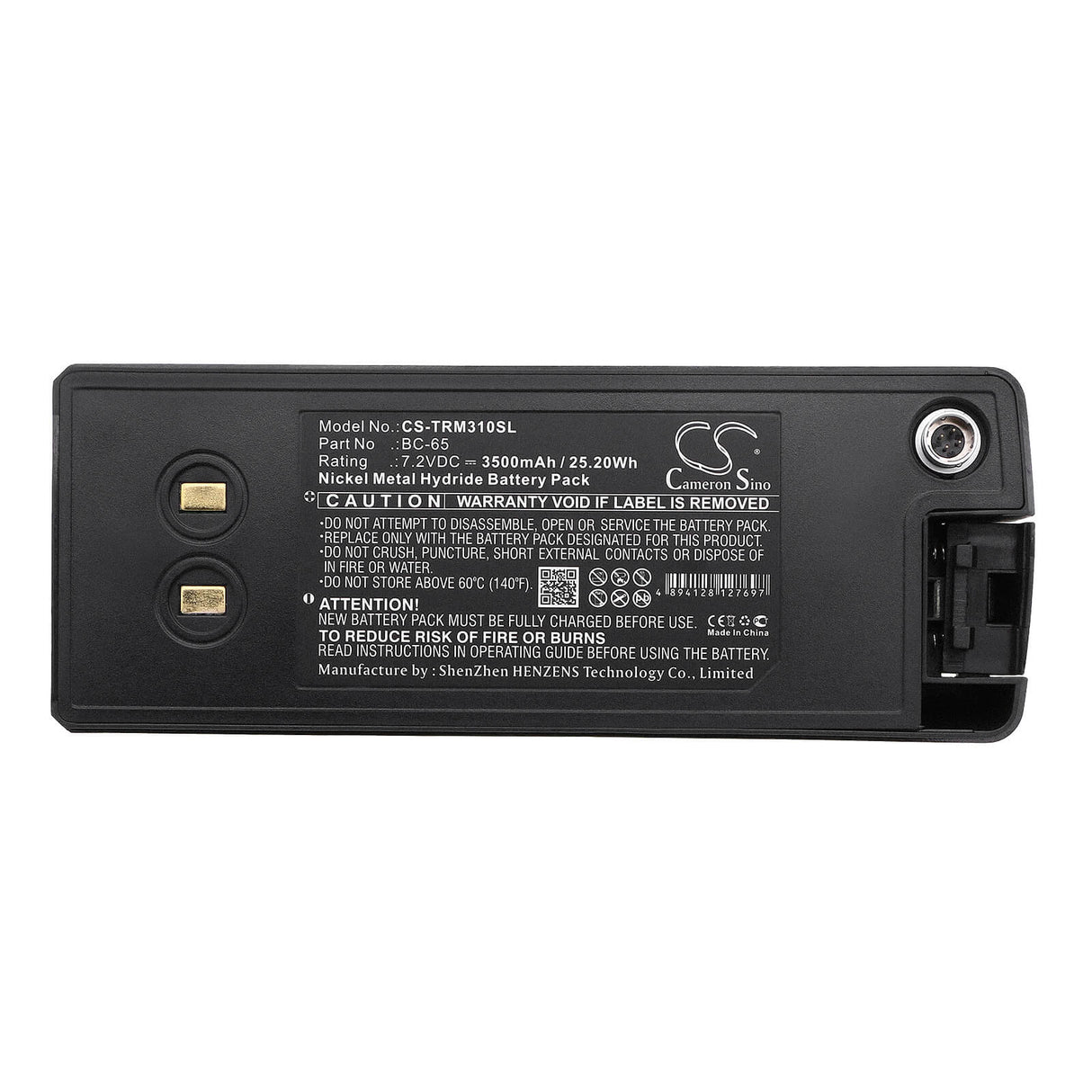 7.2V, Ni-MH, 3500mAh, Equipment battery fits Nikon, Trimble, Bc-65, DTM-302, Dtm-330, 25.2Wh Equipment, Survey, Test Cameron Sino Technology Limited