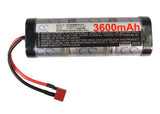 7.2V, Ni-MH, 3600mAh, Cars battery fits Rc, Cs-ns360d37c115, Cs-ns360d37c115, 25.92Wh Cars Cameron Sino Technology Limited