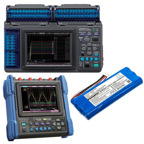 7.2V, Ni-MH, 3600mAh, Equipment battery fits Hioki, Z1000, LR8400, Mr8880-20, 25.92Wh Equipment, Survey, Test Cameron Sino Technology Limited