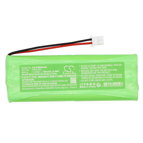 7.2V, Ni-MH, 750mAh, Electronic Scales battery fits Kern, Auto-off-funktion, 5.4Wh Electronic Scales Cameron Sino Technology Limited