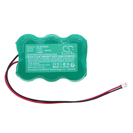 7.2V, Ni-MH, 80mAh, Siren Alarm battery fits Getronic, Gt904, 944 Siren, 945 Siren, 0.58Wh Siren Alarm Cameron Sino Technology Limited
