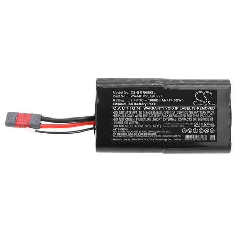 7.4V, Li-ion, 10000mAh, Equipment battery fits Sonel, Aku-27, MMR-650 Low Resistance Meter, 74Wh Equipment, Survey, Test Cameron Sino Technology Limited