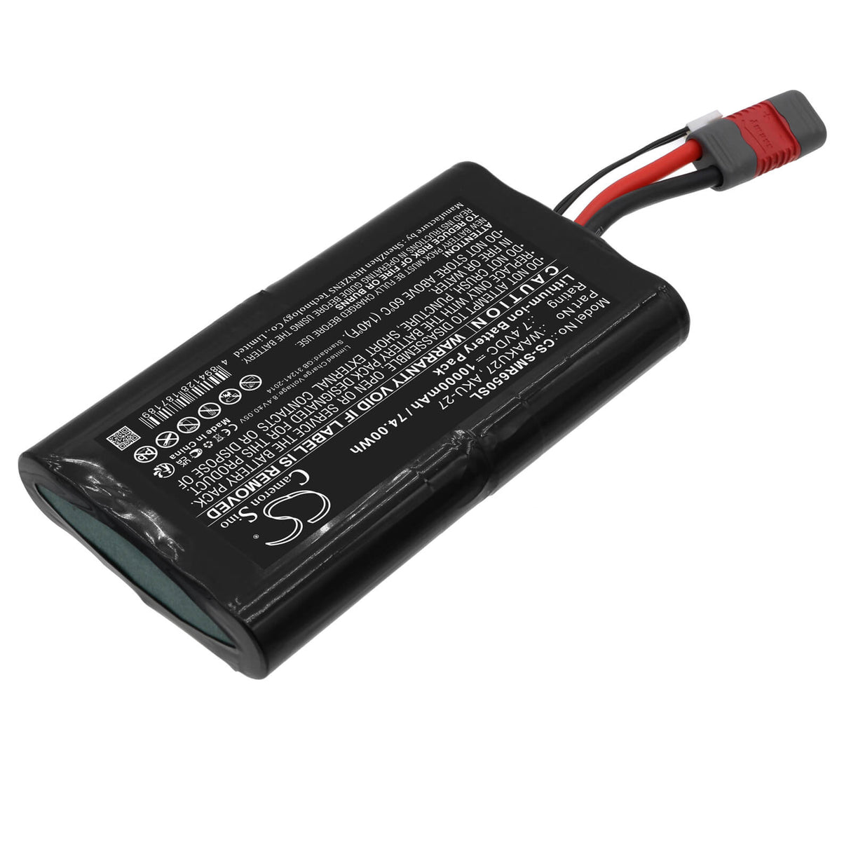 7.4V, Li-ion, 10000mAh, Equipment battery fits Sonel, Aku-27, MMR-650 Low Resistance Meter, 74Wh Equipment, Survey, Test Cameron Sino Technology Limited